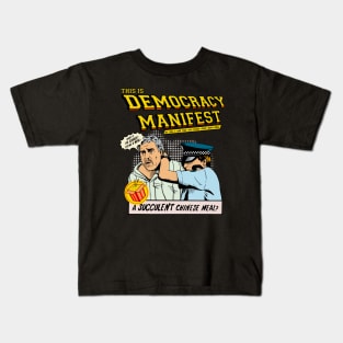 Democracy Manifest - Retro Kids T-Shirt